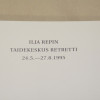 Ilja Repin - taiteilija syntymän 150-vuotisnäyttelyn juhlakirja